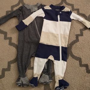 Bundle of Burt’s Bees Footed Pajamas